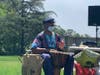 Teddy Turpin played music at the celebration.
