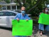 "We stood up to COVID-10," healthcare workers who rallied for crisis pay said.
