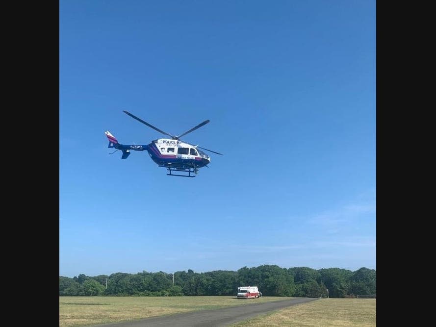 One woman from Huntington died in the North Fork crash and a Huntington man was injured, police said.