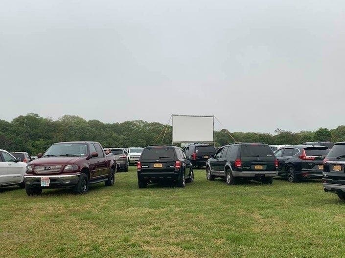 The drive-in Sound Side Film Festival takes place in Cutchogue Thursday night.