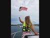 Supporters of President Donald Trump, of all ages, joined in a boat parade Friday.