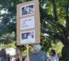 The protest wasn't the first to be held in the Hamptons during a Trump fundraiser.