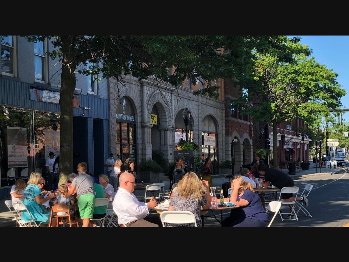 The "Alive on 25" festival was re-imagined in light of COVID-19 and "Dine on 25" now continues through August.