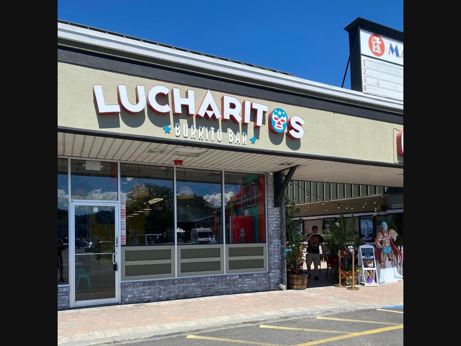 The new Lucharitos Burrito Bar is celebrating its soft opening in Mattituck.