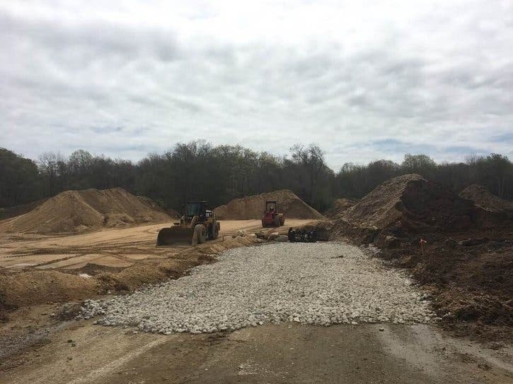 Work on Vineyard View in past months.