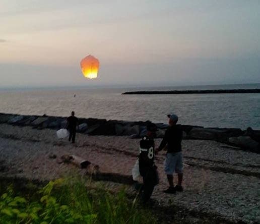 The Maffetone family remembered Michael, lost to an overdose, at a beach ceremony in past years.