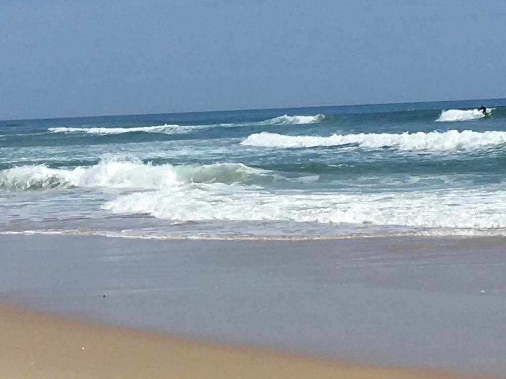 Beachgoers can enjoy the fun through the end of September, officials said.