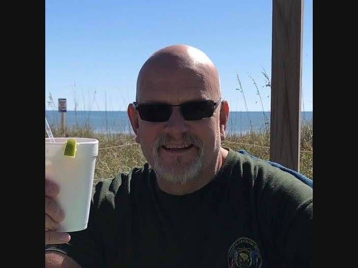 Kenny Oliver said his intentions in organizing Saturday's rally were just to thank the police and military.