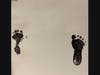 Nova Rae's footprints.
