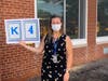 Teachers welcomed kids back with big smiles behind their masks.