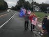 The rally took place in Laurel.