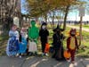 Children trick-or-treated up and down Front Street and then enjoyed the sunshine in Mitchell Park.