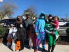 Families enjoyed the Halloween sunshine in Mitchell Park in Greenport.