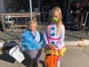 Children enjoyed trick-or-treating in Greenport Village.