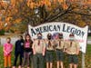 Children were among those who paid their respects to America's heroes.
