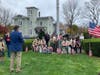 Suffolk County Legislator Al Krupski took time to speak to the Scouts on Veterans Day.