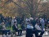 Veterans turned out for the day of thanks.