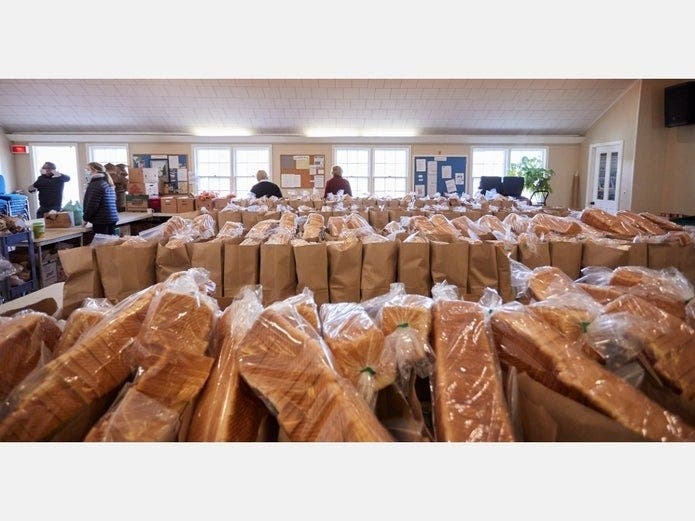 There is a dire need across the entire East End for food pantry services, All for the East End board members said.