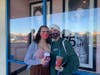 Madison Peters and Juliet Felice of Bellport kept their Black Friday tradition alive.