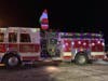 Fire trucks were decorated for the annual Santa parade presented by the Southold Fire Department.