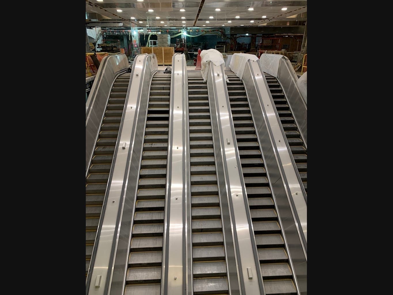 Work on the LIRR's Enhancement Project, which features a third track, was unveiled last December in New York City.