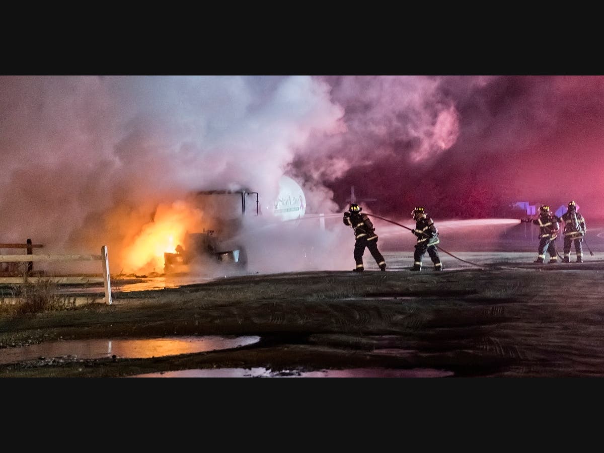 No injuries were reported, officials said.