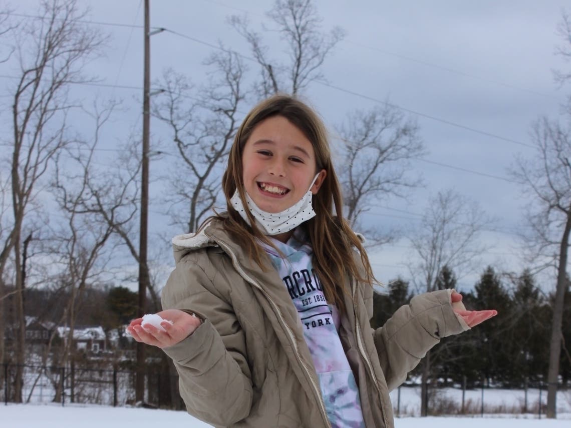 A young musical meteorologist wowed Long Island radio listeners recently.