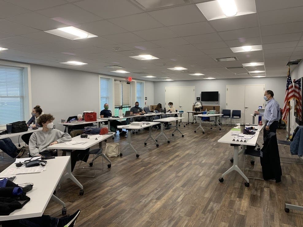 Instruction from Suffolk’s campuses was brought directly to Southampton Village in partnership with the Southampton Village Volunteer Ambulance.