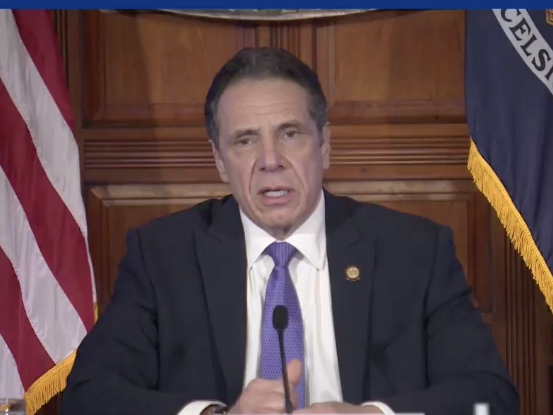 A decision on mask-wearing is still under review in New York State, Gov. Andrew Cuomo said.