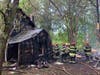 1 home was gutted, another home and an RV were.completely destroyed in Greenport Friday, firefighters say.