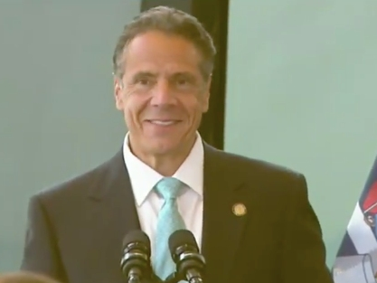 "This is a momentous day — and we deserve it," Gov. Andrew Cuomo said.