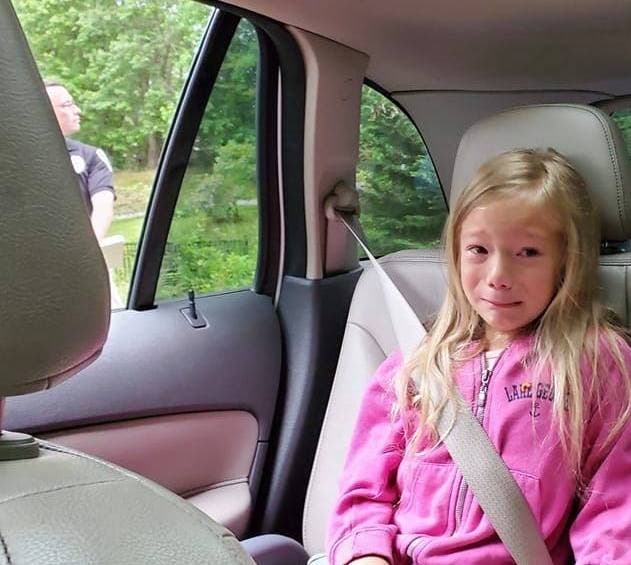 Kadence lost her mother to a drugged driver and two signs, erected on Flanders Road, urge motorists not to drink while under the influence or text. Someone complained, sending code enforcement to crack down, leaving the child in tears.