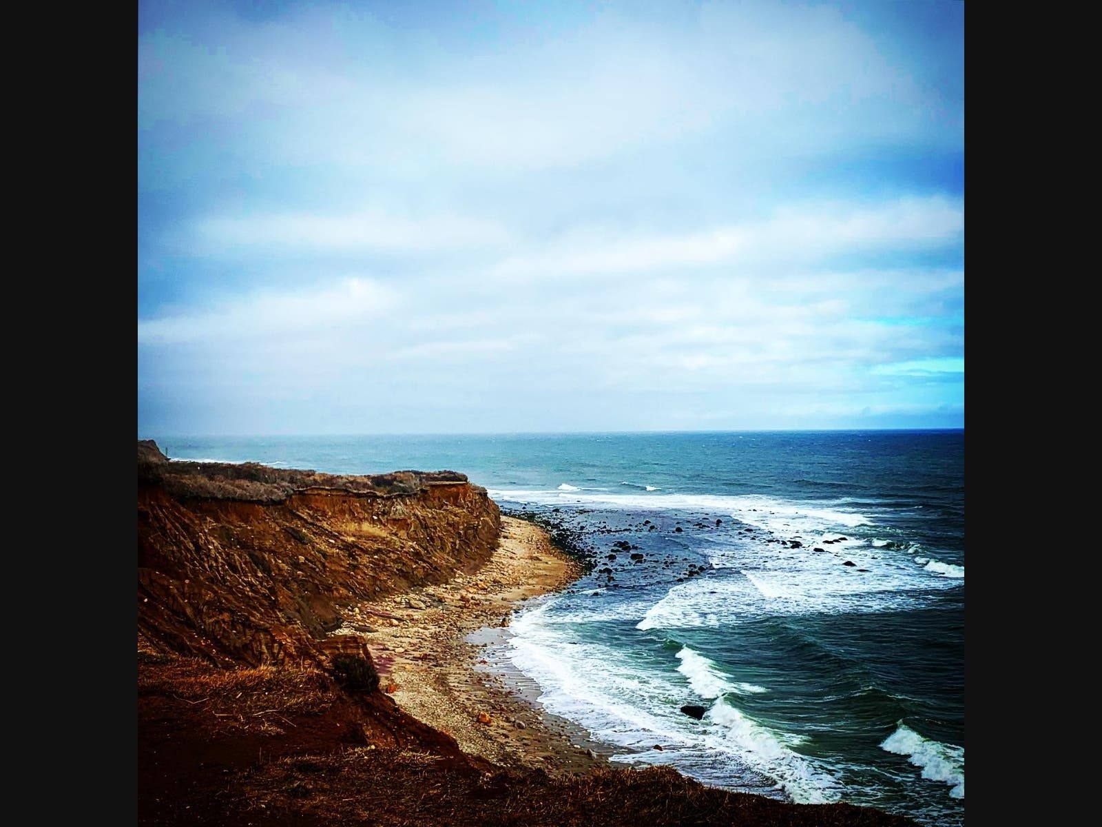 File photo of the Montauk coastline.