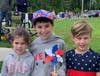 Red, white and blue were the colors of the day in Southold.