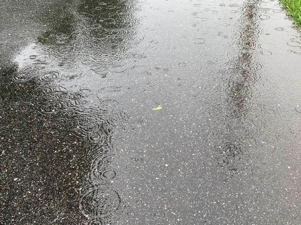 Some ponding on roadways was reported in Southampton, the supervisor said.