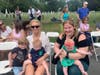 A happy crowd cheered the children on at the Miss, Mister Mattituck competition.