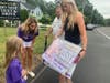 The community came out to support a child who lost her mother and grandmother to crashes.
