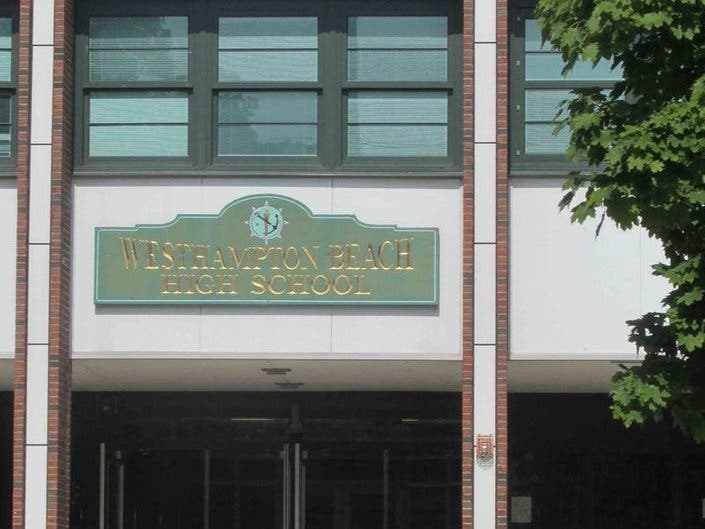 Westhampton Beach High School is among 124 schools to receive the designation, the district said.