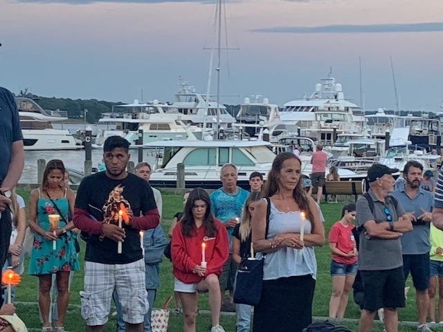 The North Fork community mourned at a vigil Sunday to remember the lost. On Monday, a new, non-fatal overdose was reported, police said.