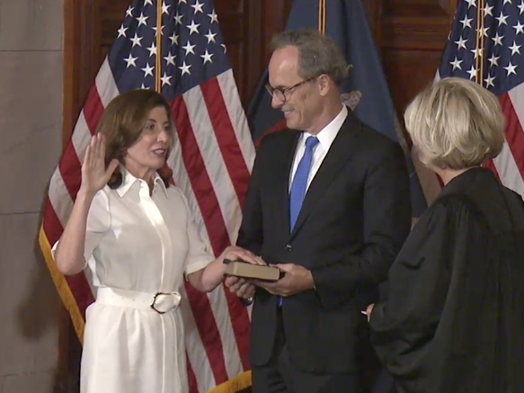 Kathy Hochul said she is seeking a "change in the culture of Albany."