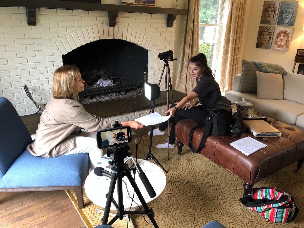 A Girl Scout has worked tirelessly for more than a year so the voices from 9/11 can be heard and remembered.