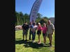Jaclyn Hinderliter, a young mother battling breast cancer, and her family were surrounded by caring members of Kait's Angels Saturday.

