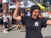 Virginia Scudder of The North Fork Country Kids: Rescue and Preservation Through Pedagogy brought her non-profit's fundraising pin-up calendar girls in classic cars.