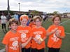 The kids participated in the annual Hurricane Fun Run.