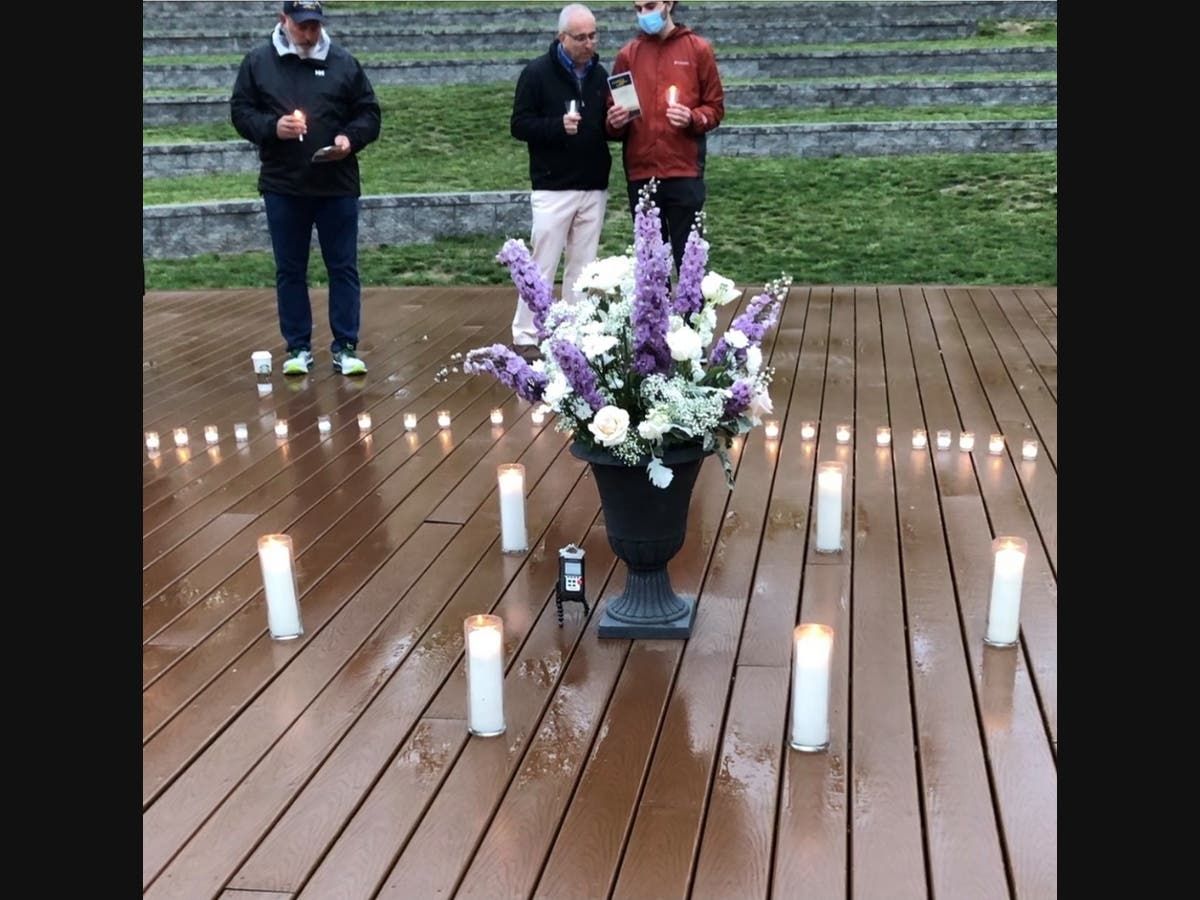 A vigil held in past years by the Southampton Town opioid addiction task force to remember those lost to overdoses.