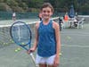 Ava Borruso said a lifelong love of tennis was born at the Wholistic Tennis Academy.