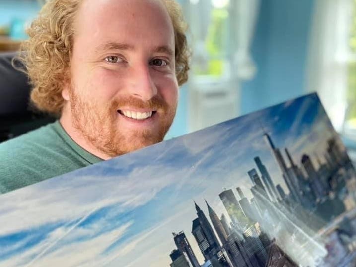 A man paralyzed in a diving accident has found new life in his work as a photographer, using a drone and his indomitable spirit to soar.