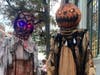 All manner of creatures walked the streets of Riverhead Saturday.