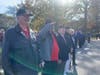 A crowd turned out to honor veterans on the North Fork.