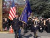 The crowd paid solemn respect on Veterans Day in Southold.